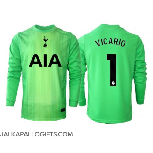 Tottenham Hotspur Guglielmo Vicario #1 Maalivahti Kotipaita 2025-26 Pitkähihainen